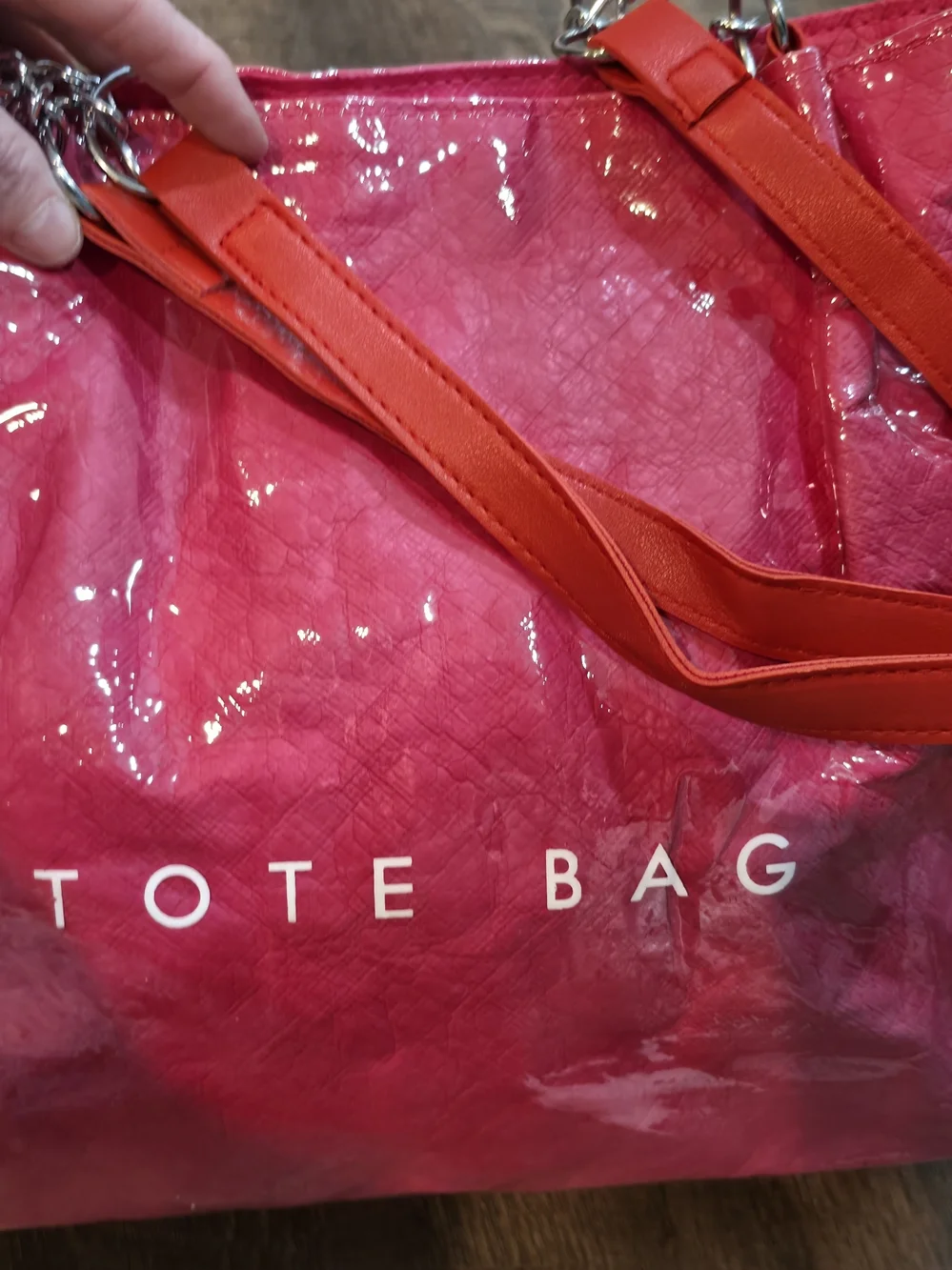Bright Pink Tote Bag – Unbranded - Picture 8 of 11